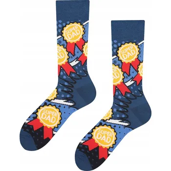 Pánská móda Ponožky ToDo Ponožky Ponožky Super Dad, Super Tata vícebarevné, velikost 43-46