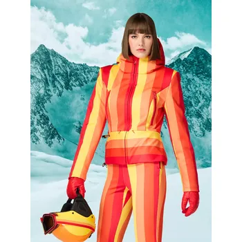 Dámská lyžařská bunda Goldbergh Linea Linea Red