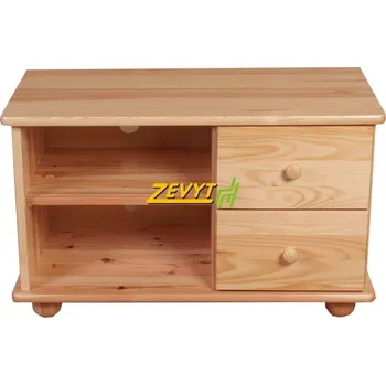 Televizní stolek ZEVYT-NABYTEK TV stolek z masivu K100, šířka 85 cm, výška 52 cm