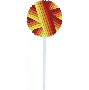Bifull Lollipop From Hair Bands Red