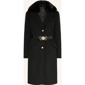 Dámský kabát Guess Dámský Kabát New Patrice S Odnímatelnou Umělou...