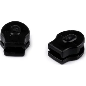 Zip Jezdec ke spirálovým zipům No 3 na povlečení Varianta: 6 černá, Balení: 20 ks