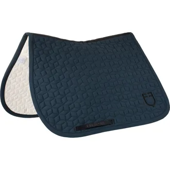 EQUESTRO Dečka podsedlová Cube Equestro, všestranná, navy PONY