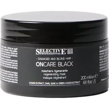 Vlasová regenerace SELECTIVE PROFESSIONAL Black OnCare Mask 200 ml