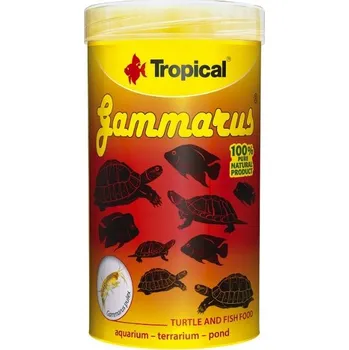 Krmivo pro terarijní zvíře TROPICAL GAMMARUS 1000ml BLEŠIVEC PŘÍRODNÍ KRMIVO PRO RYBY A ŽELVY