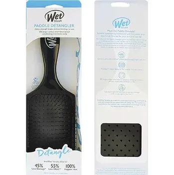 kartáč na vlasy Wet Brush Paddle Detangler Black