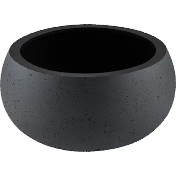Květináč Luca Lifestyle Grigio Low Balloon, květináč Rozměry: 114x54 cm, Barva květináče: Anthracite