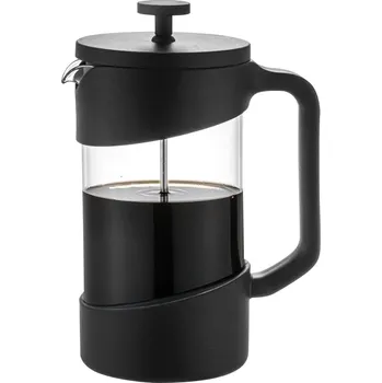 Konvice na čaj 4Home French press Hot&Cool, 1 l, černá