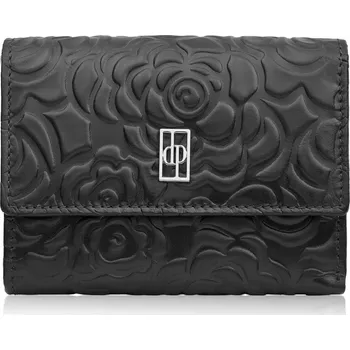 Peněženka Paolo Peruzzi dámská peněženka z pravé kůže černá