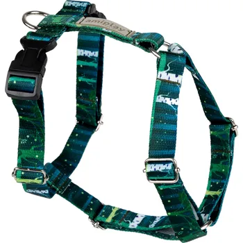 Postroj pro psa Nastavitelný postroj pro psa NATURE GUARD vzor B velikost S, M, L, XL Rozměr: M - 25-40x35-55x2,0 cm