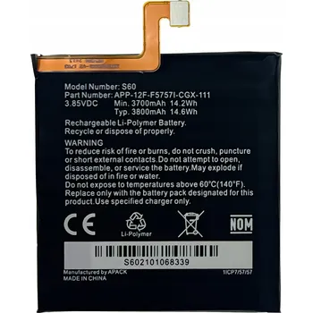 Baterie pro mobilní telefon NOVÁ Baterie CATERPILLAR CAT S60 3800mAh