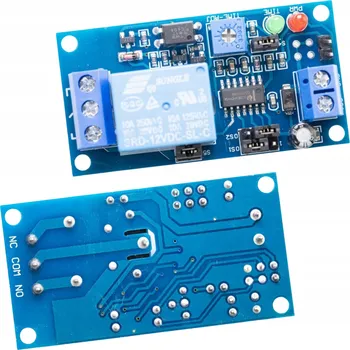 Relé Relé MSALAMON Časové relé s časovačem 1s-1h 12V DC Časovač