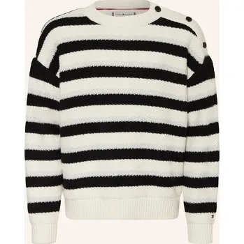 Dámský svetr Tommy Hilfiger Dívčí Svetr S Třpytivou Přízí, režná / černá /...