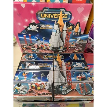 ostatní stavebnice Raketa Loď Stavebnice 8 v 1