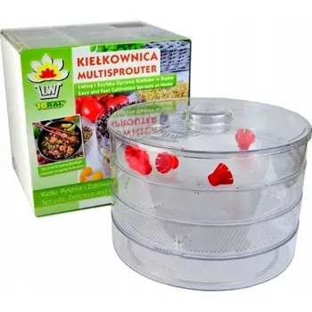 Semeno Nakličovací Nádoba Šálková 3-úrovňová na klíčky semena