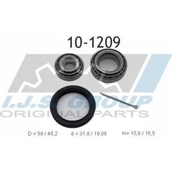 Sada ložisek kol IJS GROUP 10-1209
