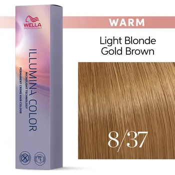 Vlasová kosmetika Wella Professionals Illumina Color 60ml Odstín: 8/37