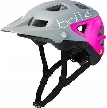 Cyklistická přilba Bollé Trackdown MIPS Matte Grey/Neon Pink S Velikost: M