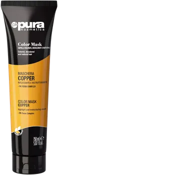 Barva na vlasy Pura Kosmetica Pure Color Mask COPPER 150 ml