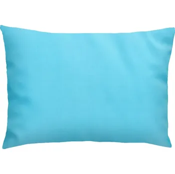 Povlečení XPOSE® Bavlněný povlak na polštář MICHAELA - azurový 40x60 cm, Bavlna + Prodloužená možnost vrácení zboží do 50 dnů