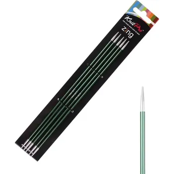 Jehlice KnitPro Zing ponožkové jehlice 3mm 20cm (KnitPro Zing Double Pointed Needles 3mm 20cm)