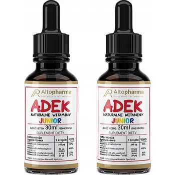 Doplňky stravy pro děti Alto Pharma Vitamín ADEK Junior kapky 30 ml bez příchutě