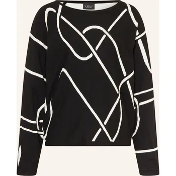 Dámský svetr S.Oliver Black Label Dámský Svetr, černá / krémová, 40