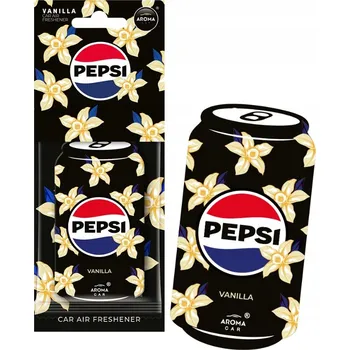 Vůně do auta Vůně do auta Aroma PEPSI Can VANILKA Plechovka Osvěžovač Vzduchu