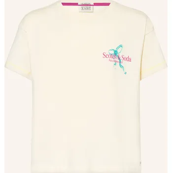 Dámské tričko Scotch & Soda Dívčí Tričko, krémová, 152