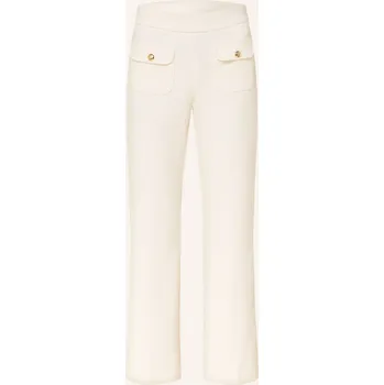 Cambio Dámské Úpletové Kalhoty Z Buklé, režná, 46