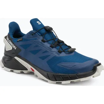 Pánská běžecká obuv Pánské běžecké boty Salomon Supercross 4 GTX poseidon/black/lunar rock