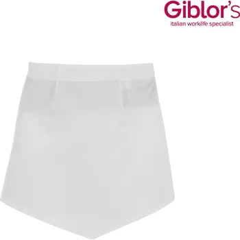 Kuchyňská zástěra GILBORS Zástěra pro pokojské MAGNOLIA, barva BÍLÁ