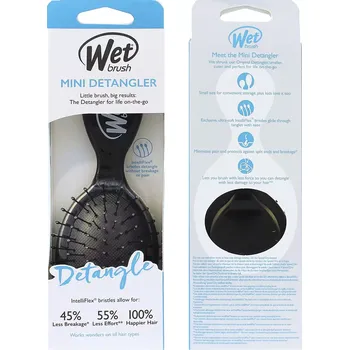 kartáč na vlasy Wet Brush Mini Detangler kartáč na vlasy Black