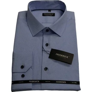 Pánská košile Pánská košile s dlouhým rukávem - střih REGULAR - vzor F906 - 48