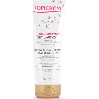 Tělové mléko Topicrem Ultra Moisturizing Sparkling Body 200 ml