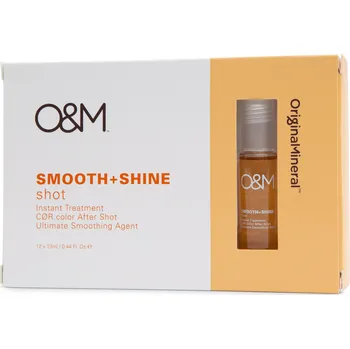 Vlasová regenerace O&M Smooth + Shine Instant Treatment 12 x 13ml