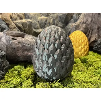 Doplněk k figurce Cinderwings3D Dračí vejce mysticky zelené výška 14 cm 3D tisk