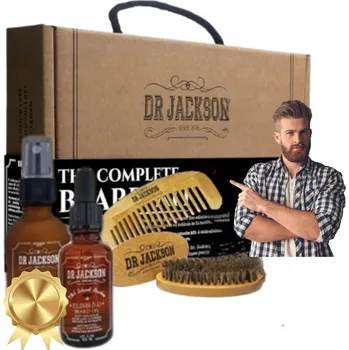 Péče o vousy Sada pro péči o vousy pro muže Dárek pro muže Premium