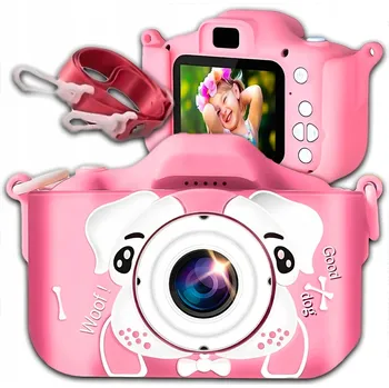 IP kamera FOTOAPARÁT PRO DĚTI PEJSEK DIGITÁLNÍ KAMERA HRY EFEKTY LCD