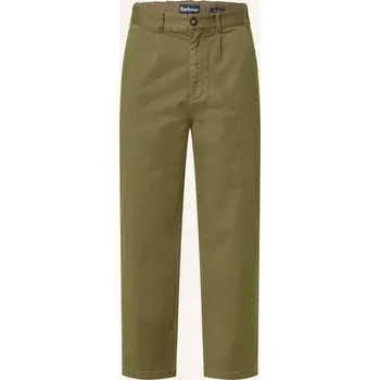 Pánské kalhoty Barbour Pánské Chino Relaxed Fit, olivová, 34