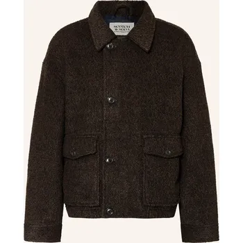 Dámský blejzr Scotch & Soda Pánská Bunda, tmavě hnědá, 50