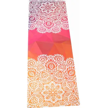 podložka na cvičení Designová podložka na jógu Mandala Ombre, Velikost 1830 x 610 x 3,5