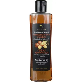 Sprchový gel VIVACO Olejový sprchový gel Makadamový ořech s vanilkou BODY TIP 200 ml