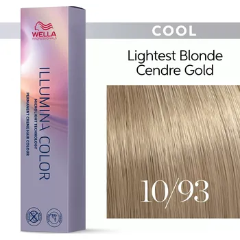 Vlasová kosmetika Wella Professionals Illumina Color 60ml Odstín: 10/93