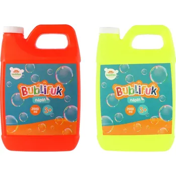 Hračka Teddies Náplň do bublifuku 2 litry 2 barvy v kanystru