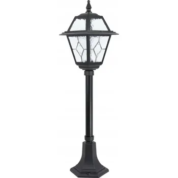 Venkovní osvětlení Kvadratický osvětlovací sloupek Su-ma E27 80 cm černý