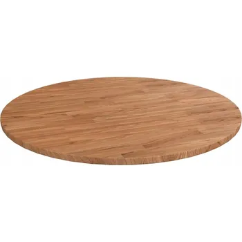 Konferenční stolek Dřevěná deska hnědá 1,5 x 70 x 70 cm