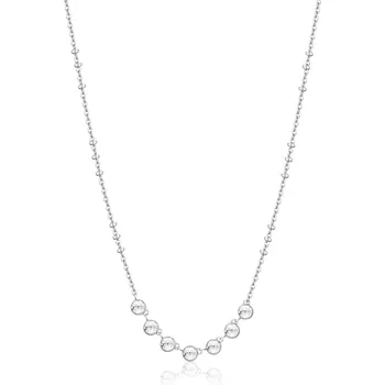 Náhrdelník Brosway náhrdelník Symphonia BYM133 (Zdobený řetízek s krystaly)
