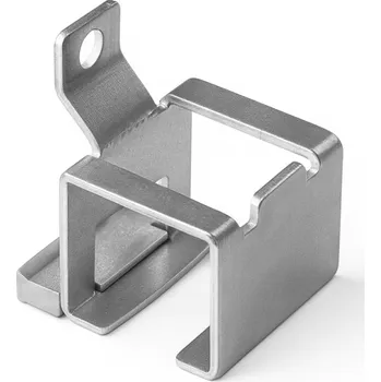 Nábytkové kování LAGUNA Upevnění horní kolejnice K-075 / Stěna s odskokem Porta Glass