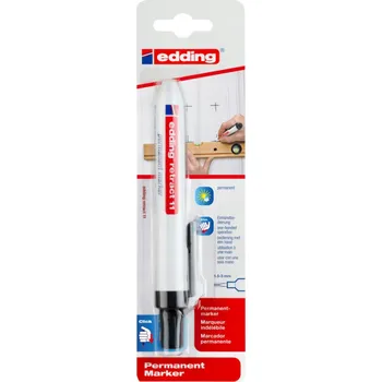 Permanentní popisovač automatický e-11 EDDING 1,5-3mm, černý, blistr